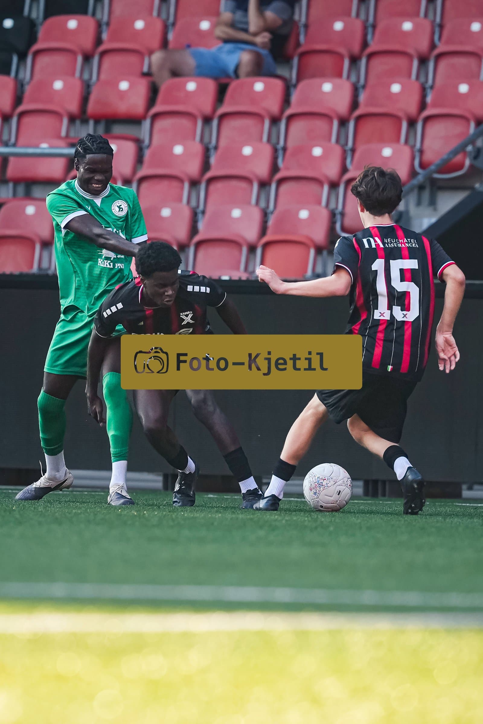 This photo was taken during the Triangulaire games between Xamax, Yverdon Sport and DFCO - Switzerland.