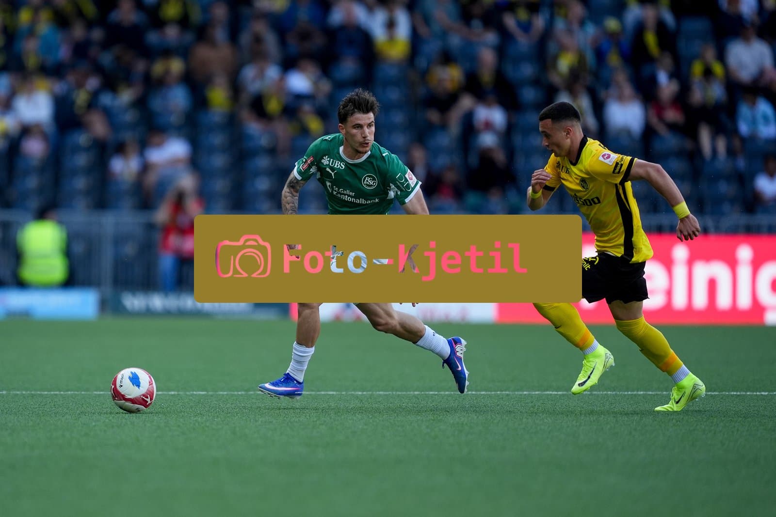 Schweiz: Super League 2025 - 2026, BSC Young Boys vs FC St. Gallen - Stadion Wankdorf, Bern: Hugo Vandermersch (28 St. Gallen) in Aktion