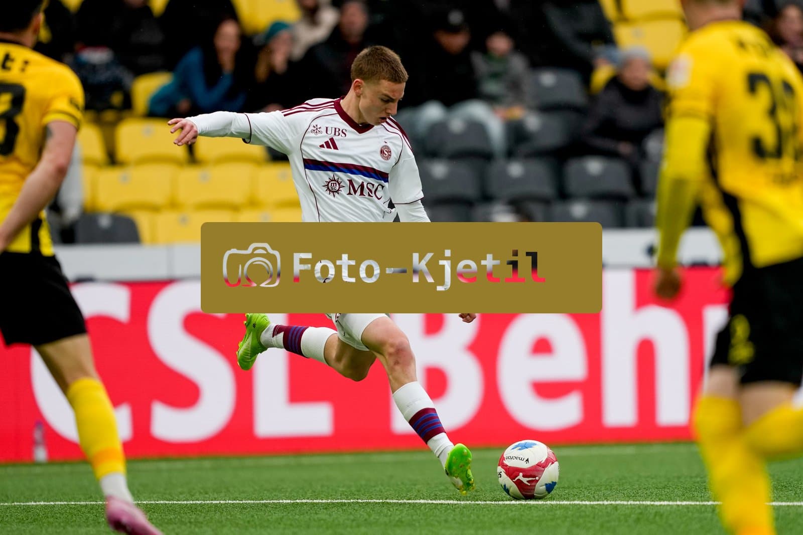 Schweiz: Super League 2025/26, BSC Young Boys vs Servette FC - Stadion Wankdorf, Bern: Thomas Lopes (36 SFC)