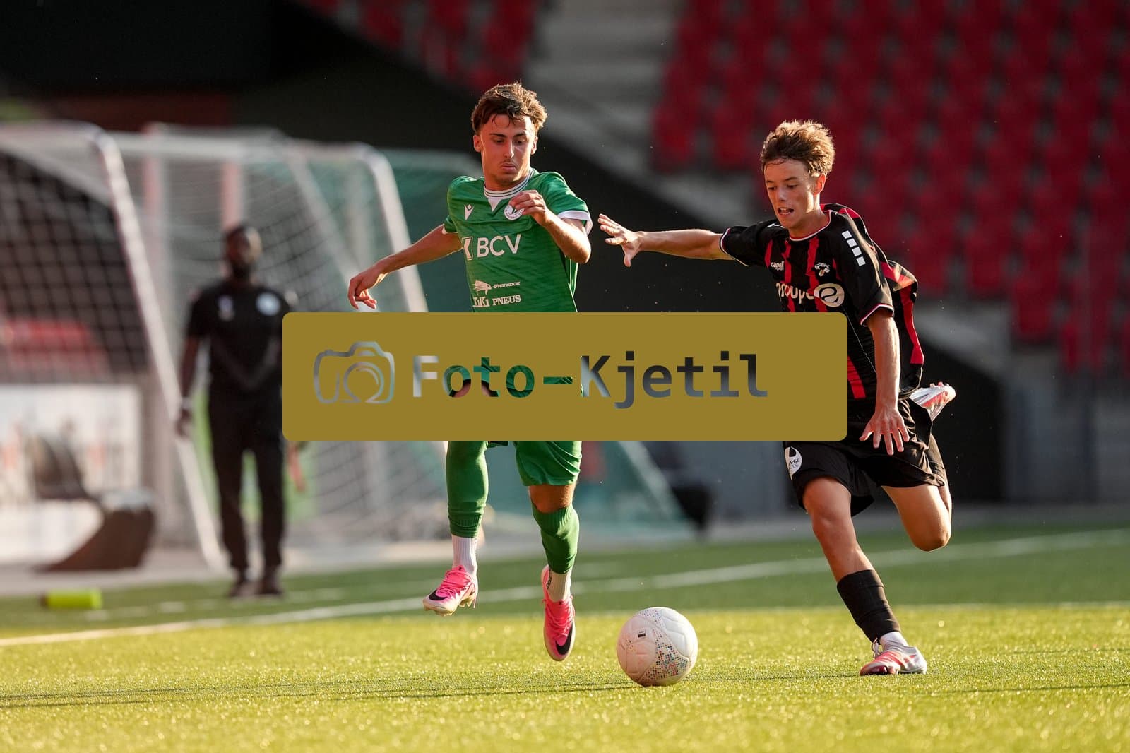 This photo was taken during the Triangulaire games between Xamax, Yverdon Sport and DFCO - Switzerland.