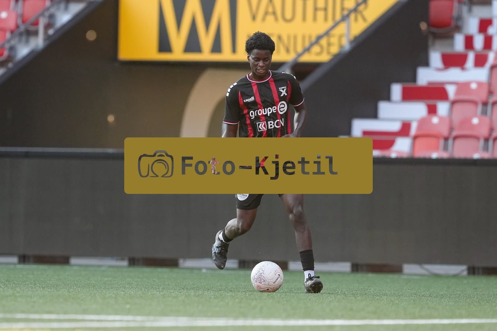 This photo was taken during the Triangulaire games between Xamax, Yverdon Sport and DFCO - Switzerland.