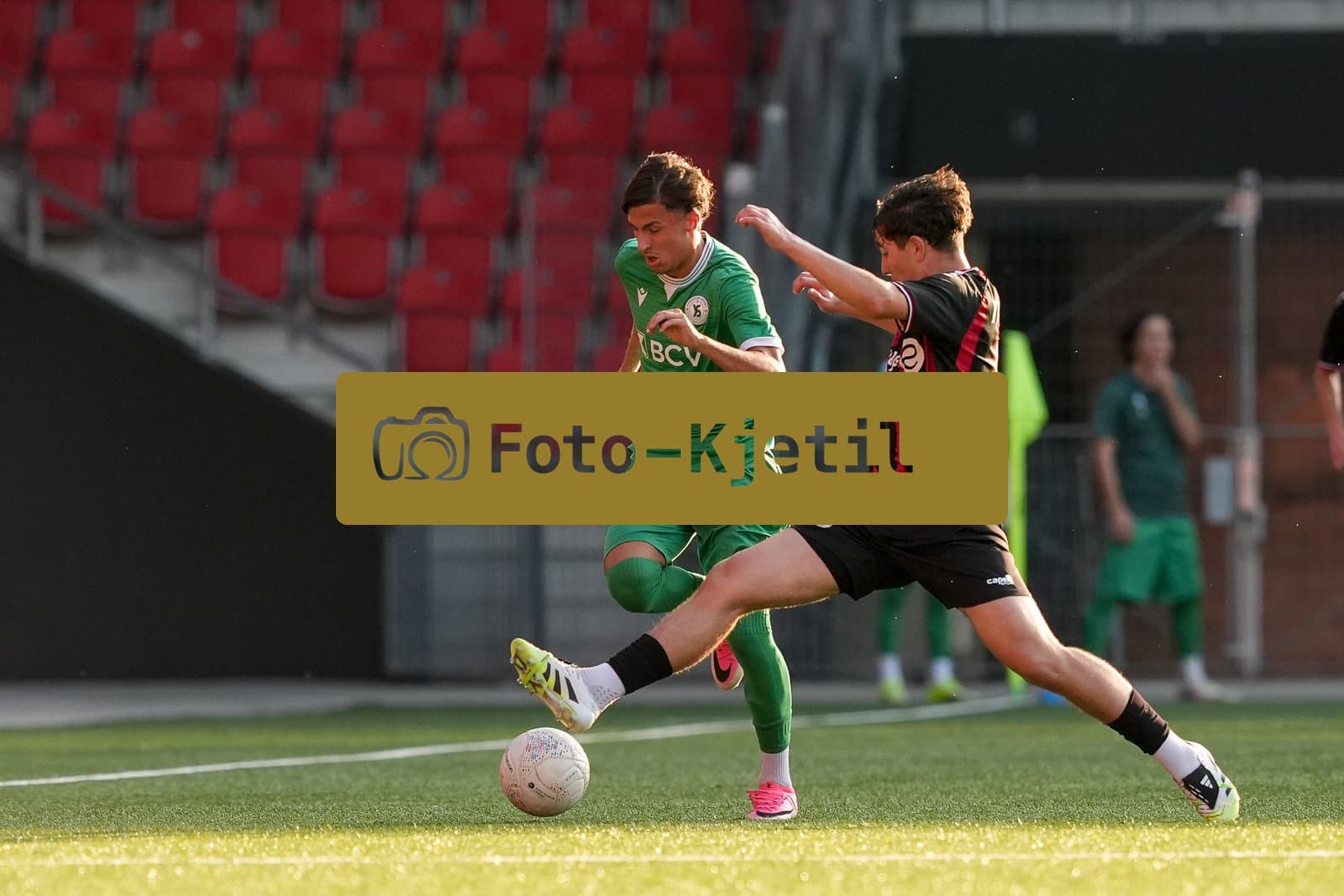 This photo was taken during the Triangulaire games between Xamax, Yverdon Sport and DFCO - Switzerland.