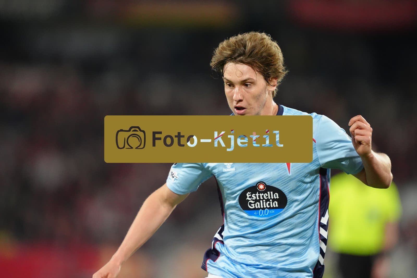Deutschland: UEFA Europa League Viertelfinale Hinspiel 2025/26, SC Freiburg vs Celta Vigo - Europa-Park-Stadion, Freiburg im Breisgau: Fer Lopez (30 Celta)