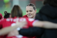 Schweiz: AXA Womens Super League 2025/26, FC Thun vs FC St.Gallen 1879 - Stockhorn Arena, Thun: