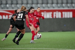 Schweiz: AXA Womens Super League 2025/26, FC Thun vs FC St.Gallen 1879 - Stockhorn Arena, Thun: