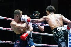 29.03.2024, Bern, Stadttheater Bern, Boxen statt Theater (Bern), Angelo Pena against Eduardo Costa Do Nascimento